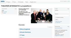 Desktop Screenshot of kurs.theater-interaktiv.net